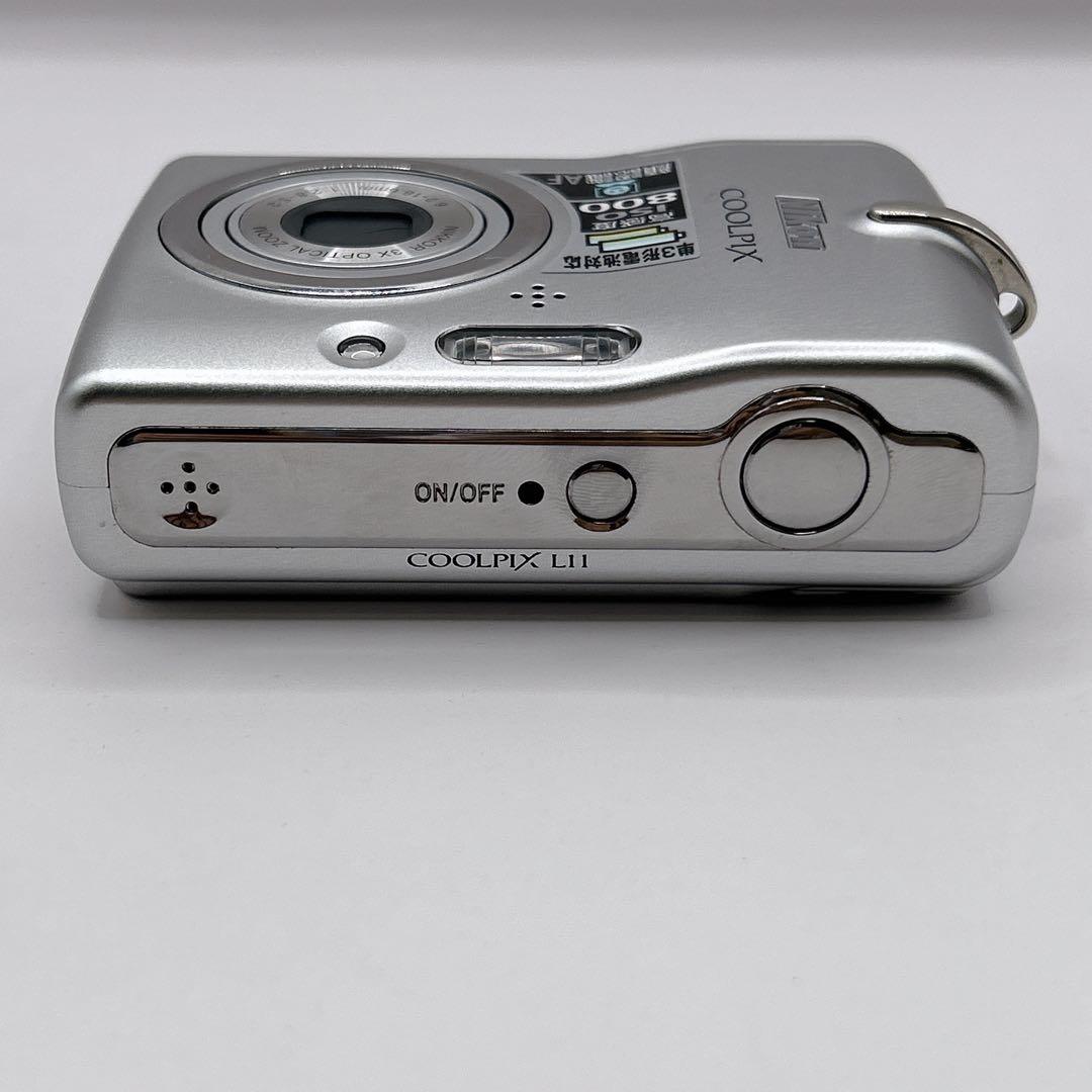 ✨動作品✨NIKON COOLPIX L11 コンデジ 動画　オールドデジカメ