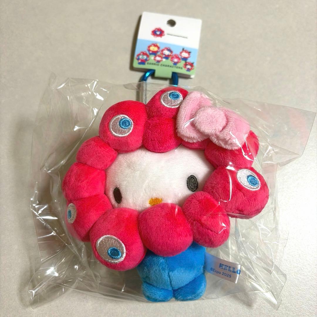 新品未使用　万博　会場内限定　キティちゃん　ミャクミャク　コラボ