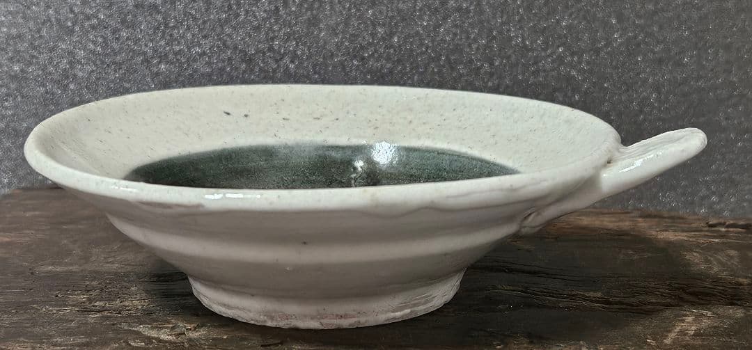 珍品❗】李朝　李朝民芸　青華白磁　取手付　灯火器　たんころ　燭台　行灯　灯り道具