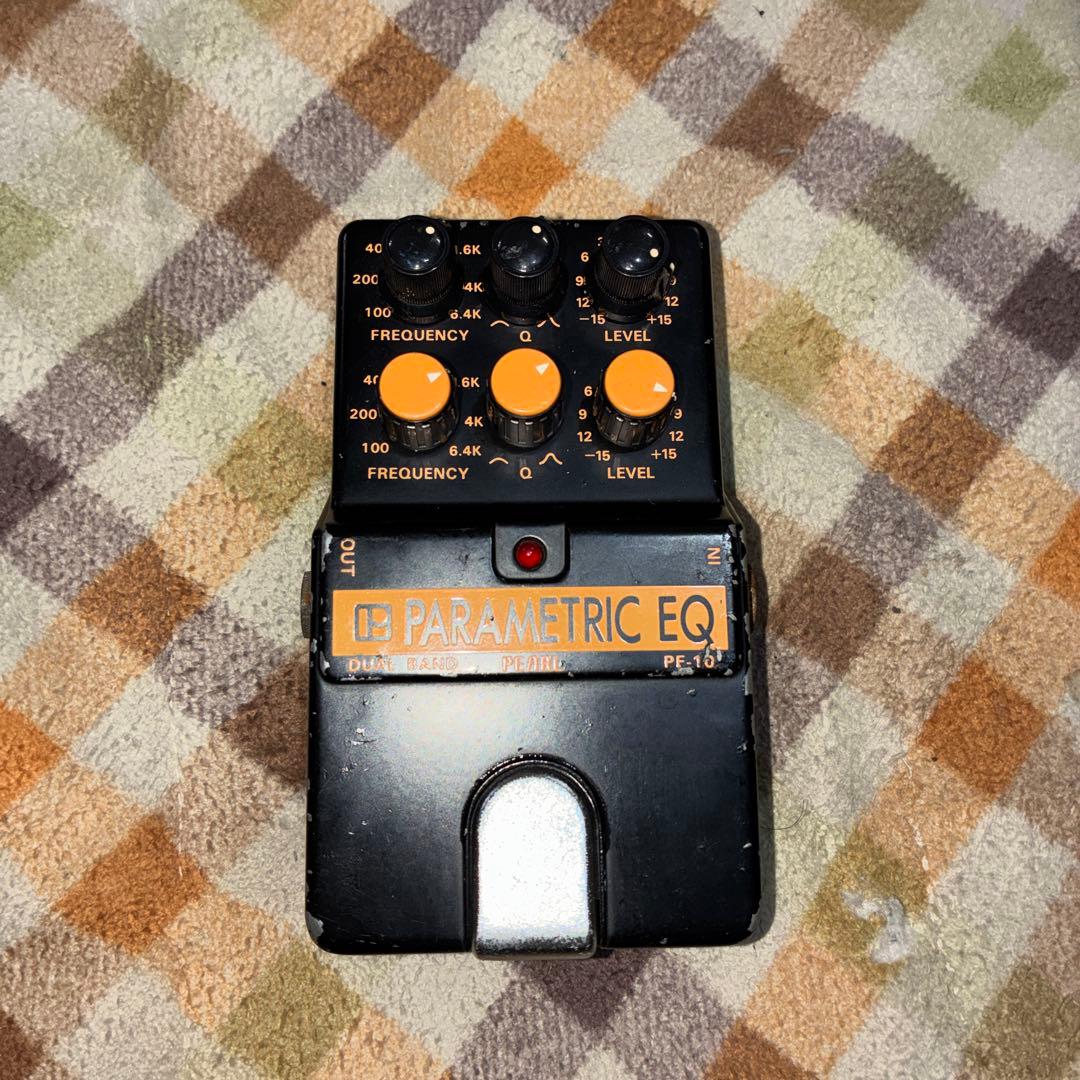 希少Pearl PE-10 Parametric EQデュアルバンドEQ 日本製