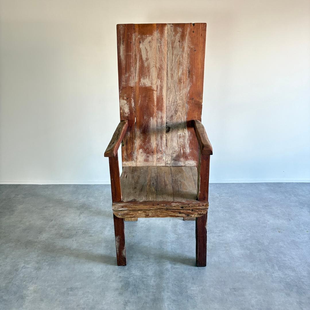 民族美術（Tribal Art）　トライバルクイーンチェア