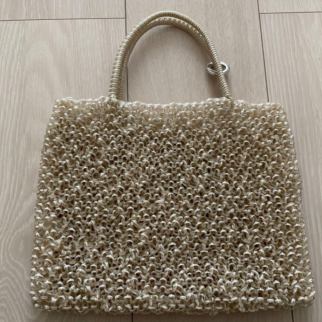 ANTEPRIMA アンテプリマのリボン付ワイヤーバッグ