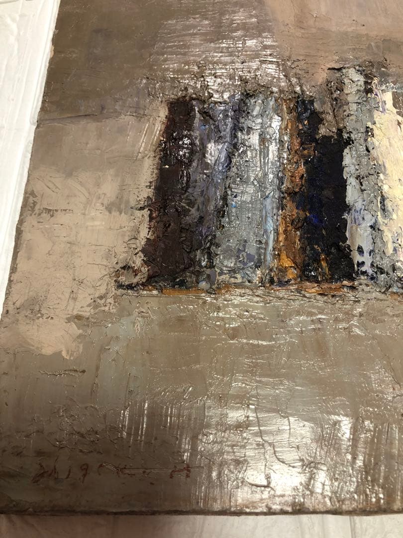 油絵（抽象画）Ｆ3