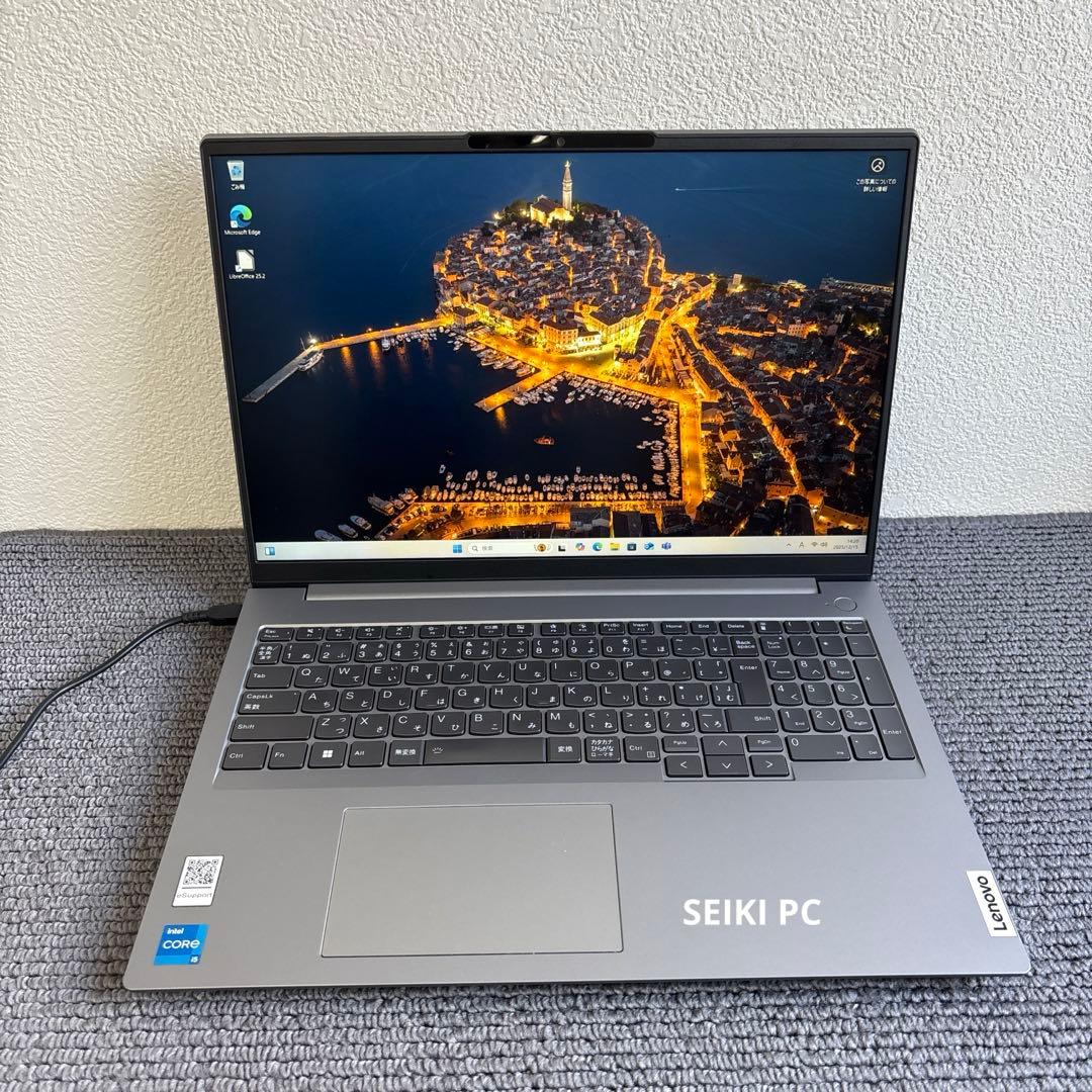 lenovo ThinkBook 16 G6 IRL i5-1335U 指紋認証