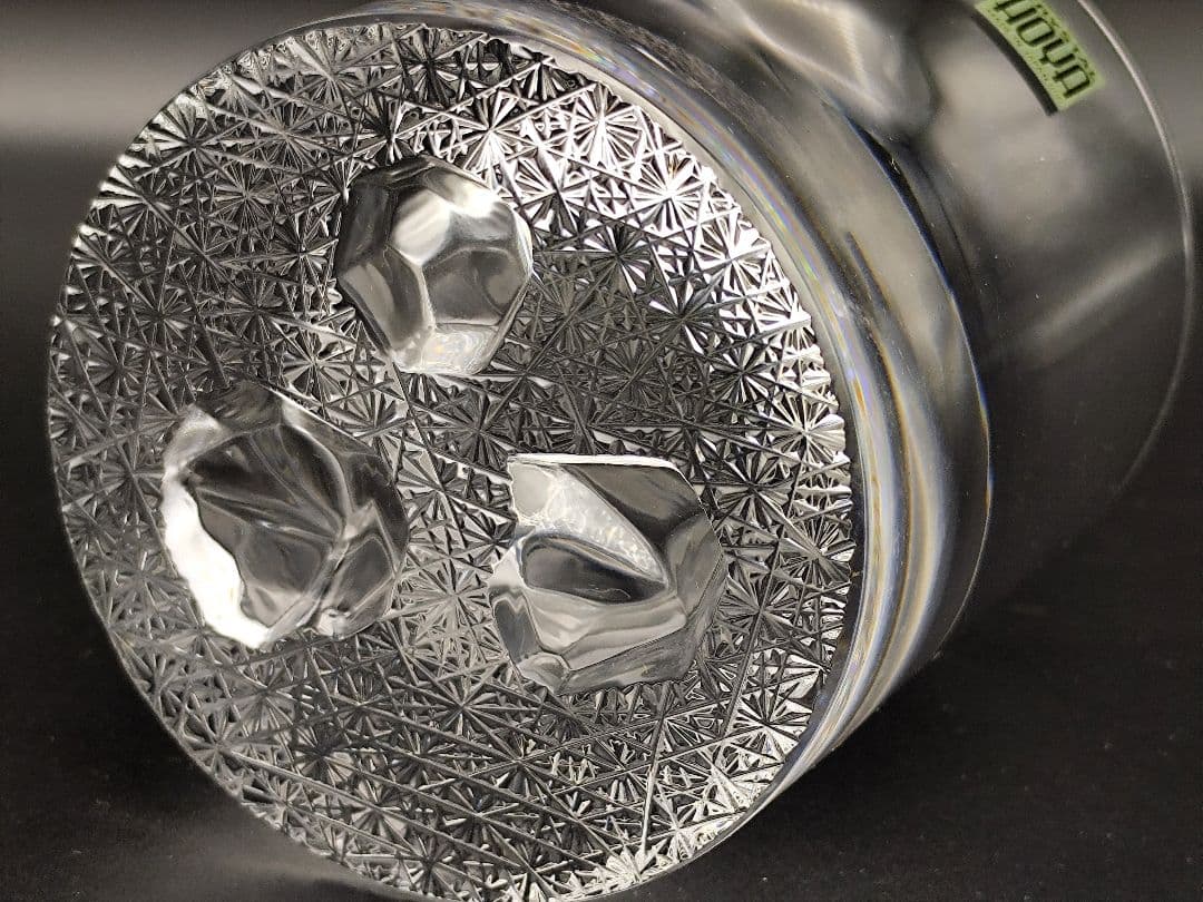 超美品☆最高級カット HOYA ロックグラス（切子、江戸切子、薩摩切子）