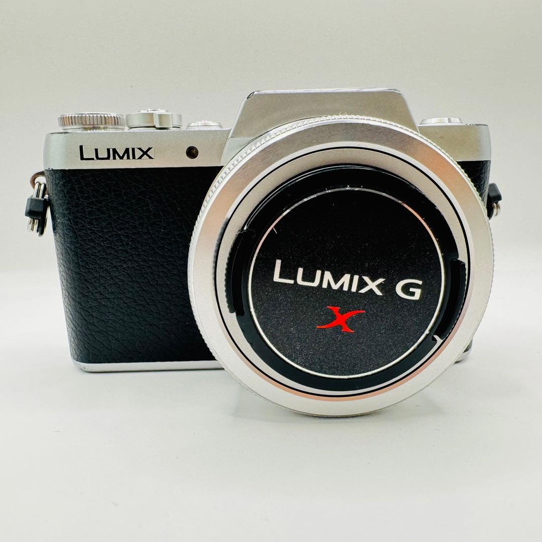 【美品】Panasonic LUMIX DMC-GF7W ミラーレス シルバー