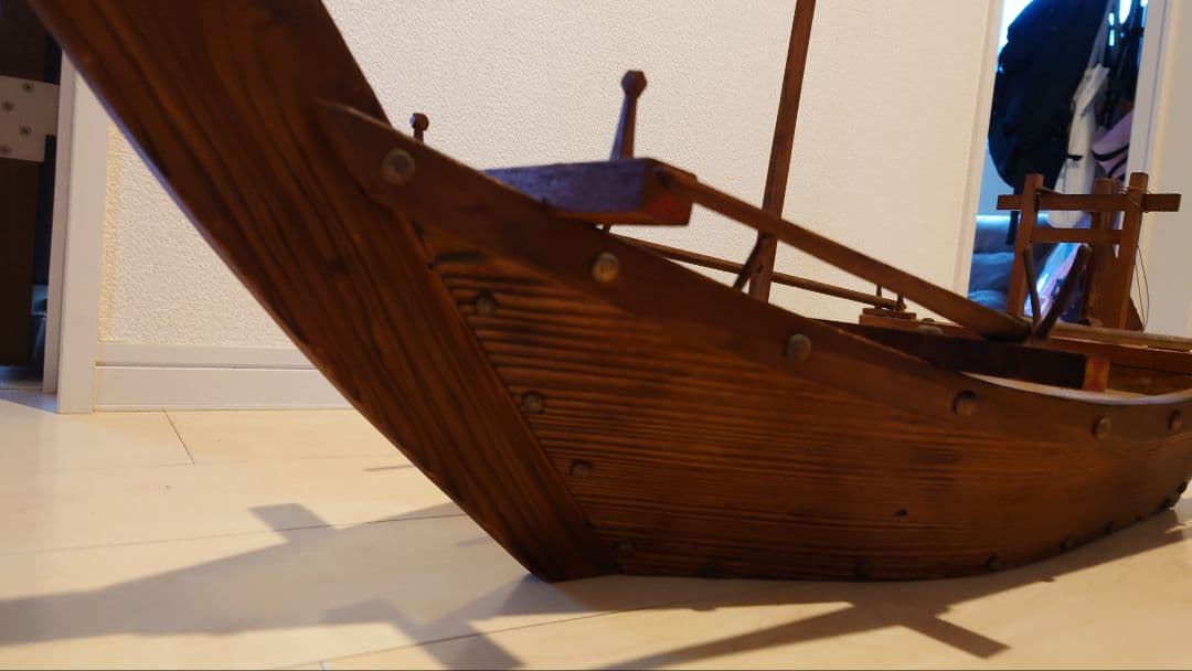 木製船模型 骨董品
