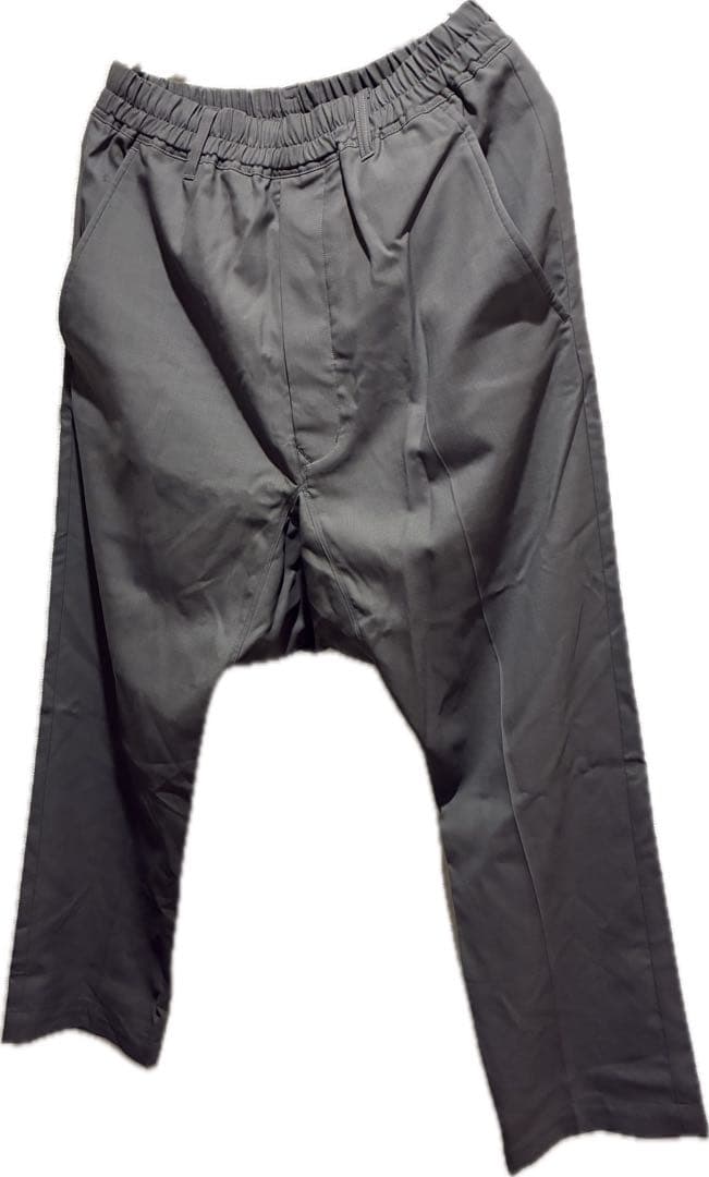 CTHY TECHWOOL BAGGY SARROUEL SLACKS カーキ