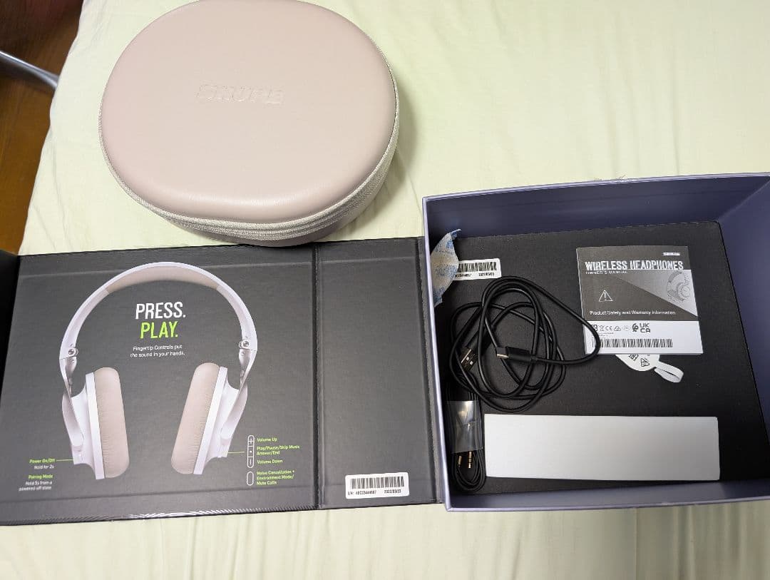 SHURE AONIC 40 ワイヤレスヘッドホン　SBH1DYWH1-J