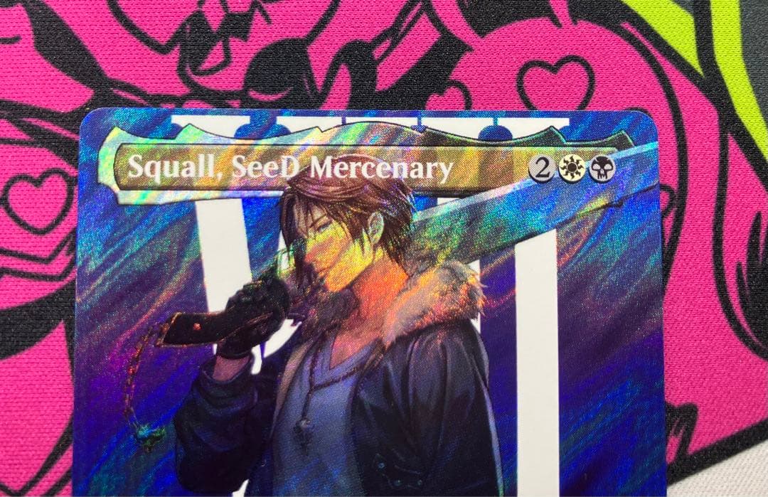 SeeDの傭兵、スコール　英版　サージfoil MTG