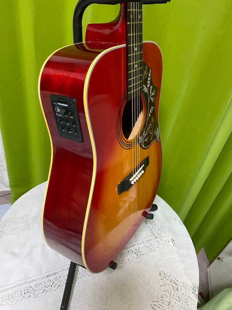 新春特価カントリーしようぜ！ハミングバードW200 エレアコ 音出し良好