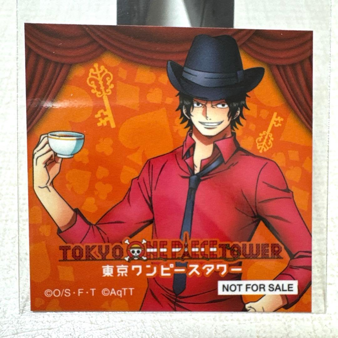 ワンピースタワー4周年ステッカー全12種コンプリート麦わらの一味&ローエースサボ