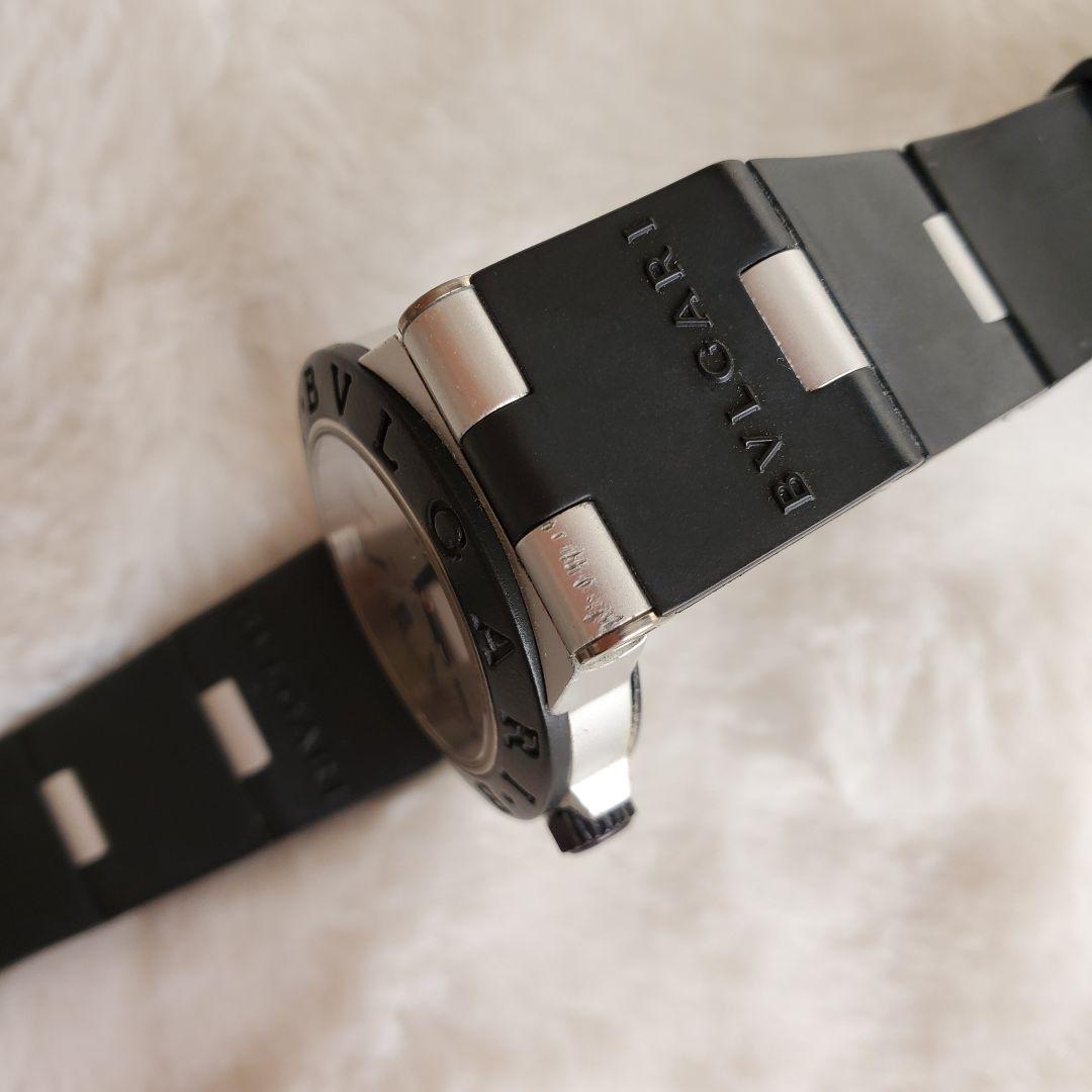 ゆ*！様 【中古】BVLGARI ブルガリアルミニウム 時計 ラバーベルトAL3
