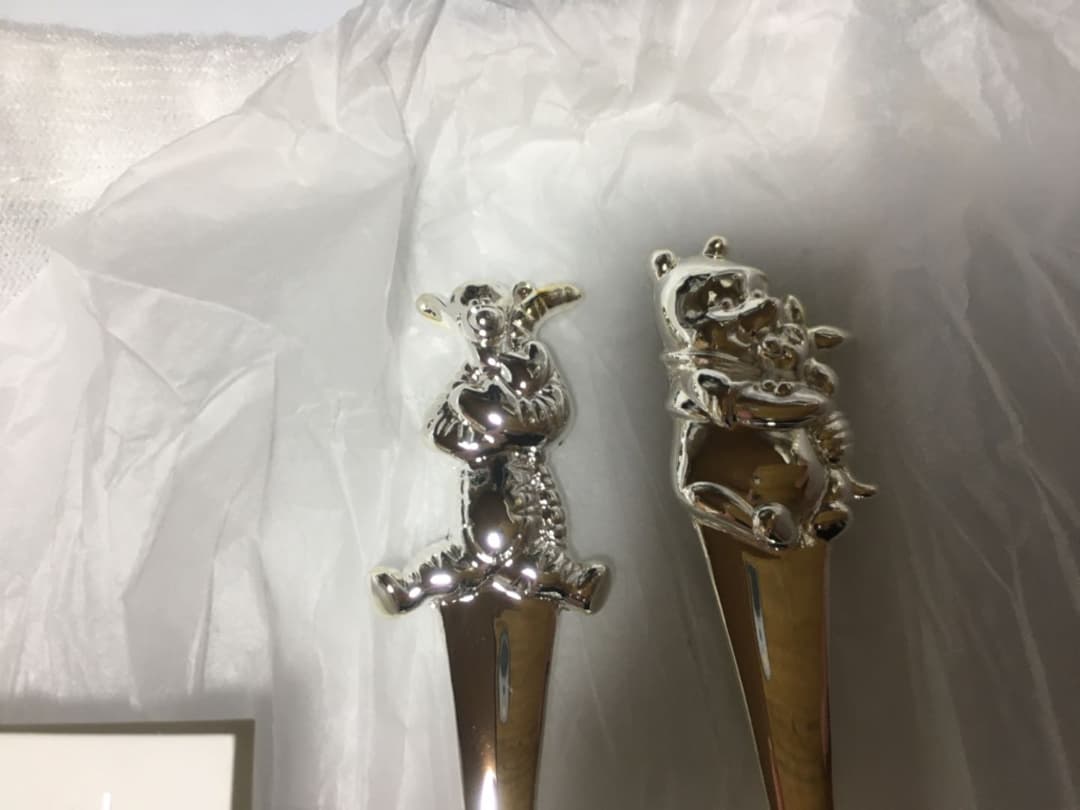 くまのプーさんの銀スプーンセット◎英国ディズニー公式数量限定グッズ◎日本未発売！