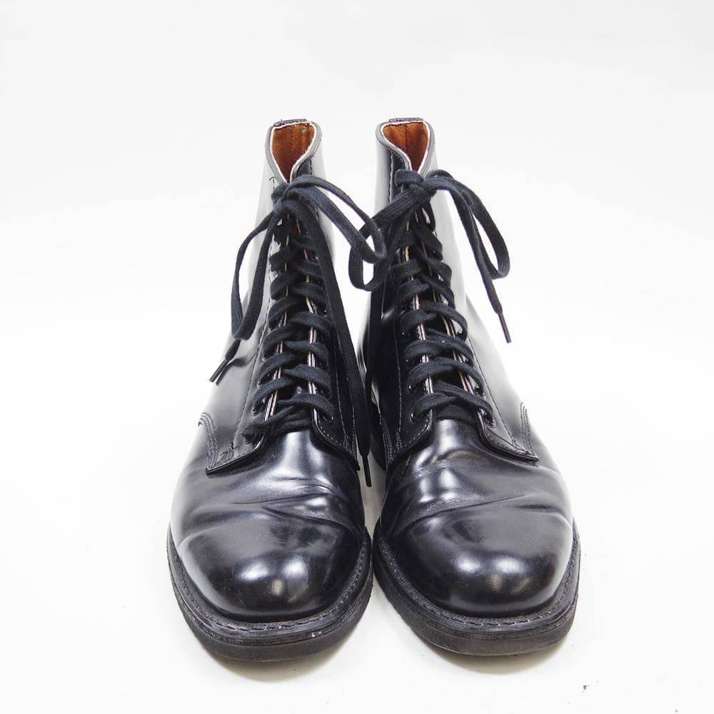 24.5cm　カナダ　ポリスブーツ　ミリタリー　ブラック　P4135