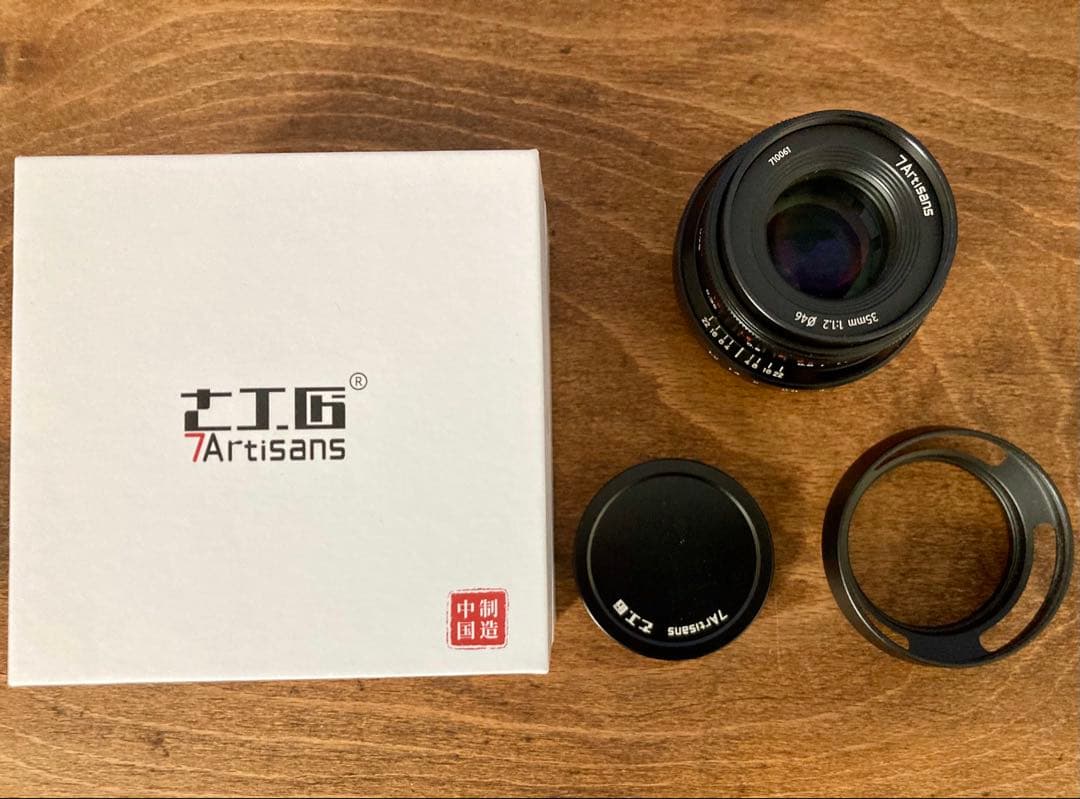 朝まで値下げ！7Artisans 35mm f/1.2 Ⅱ FXマウントレンズ