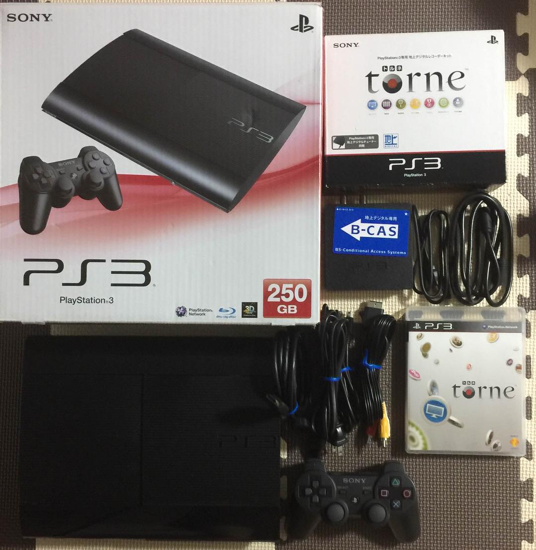 『めめはな』PS3 本体 250GB トルネ ソフト4本セット