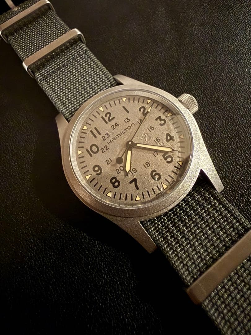 【限定】ハミルトン カーキフィールドメカ 原宿キャットストリート限定