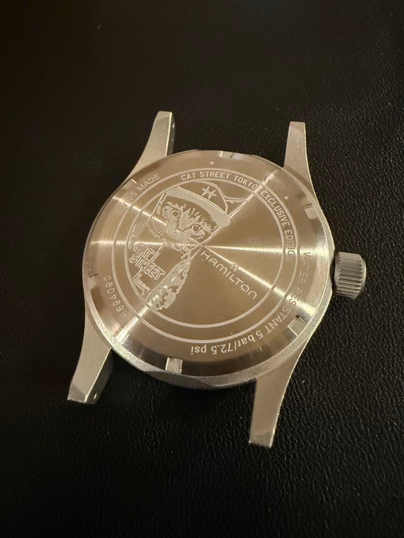 【限定】ハミルトン カーキフィールドメカ 原宿キャットストリート限定