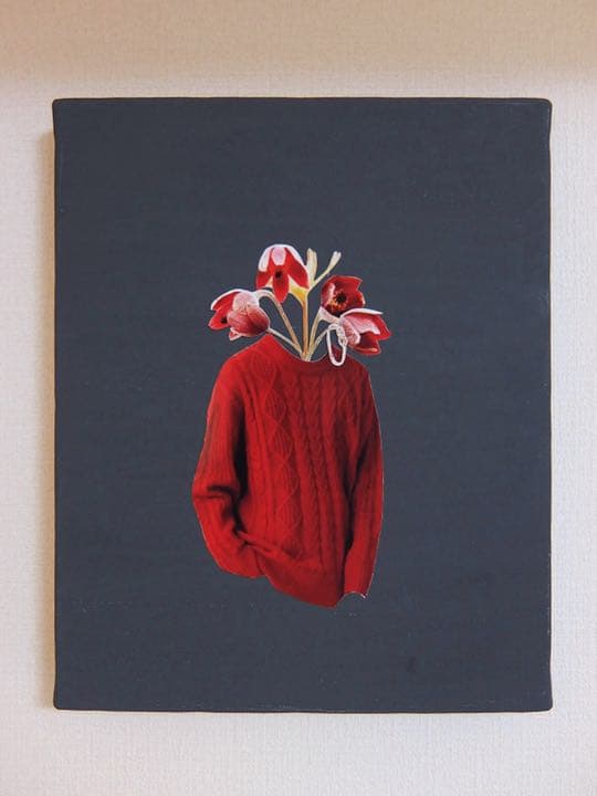 Pinky ring.【コラージュアート】