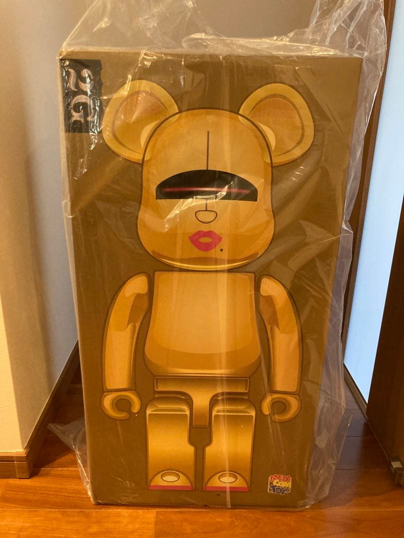 BE@RBRICK SORAYAMA×2G GOLD Ver. 1000%