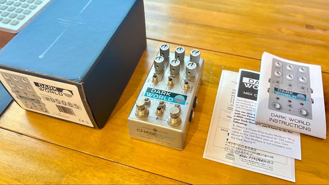 Chase Bliss DARK WORLD リバーブギターエフェクター