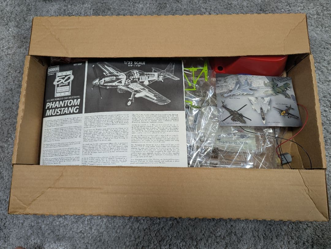 モノグラム 1/32 ファントム ムスタング ５０周年記念 未開封
