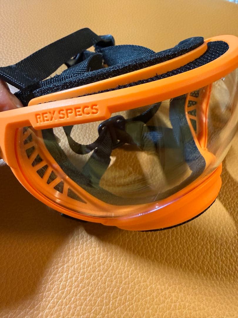 REX SPEC 犬用保護メガネ オレンジ