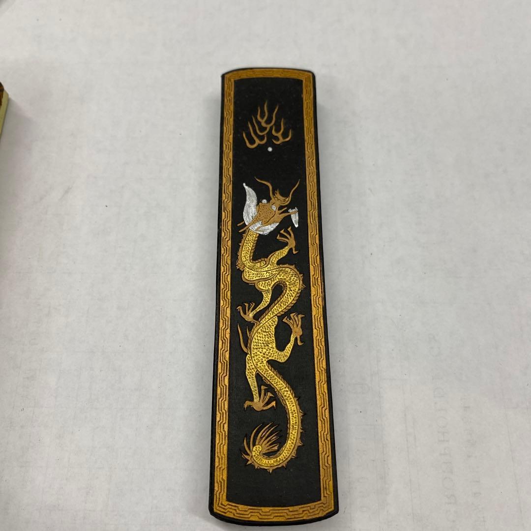 書道具 古ゆ麋 (こゆび) 国営徽州墨厰 超頂漆煙 唐物古墨