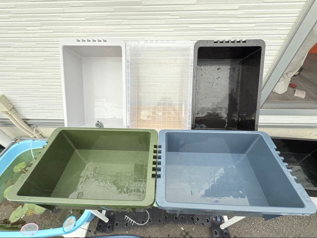 ★お買い得★NVBOX13 オーバーフロー容器 5個セットメダカ飼育 めだか