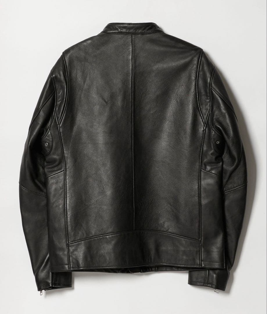 WEB限定 WARDROBE SMART シープ シングルライダースジャケット