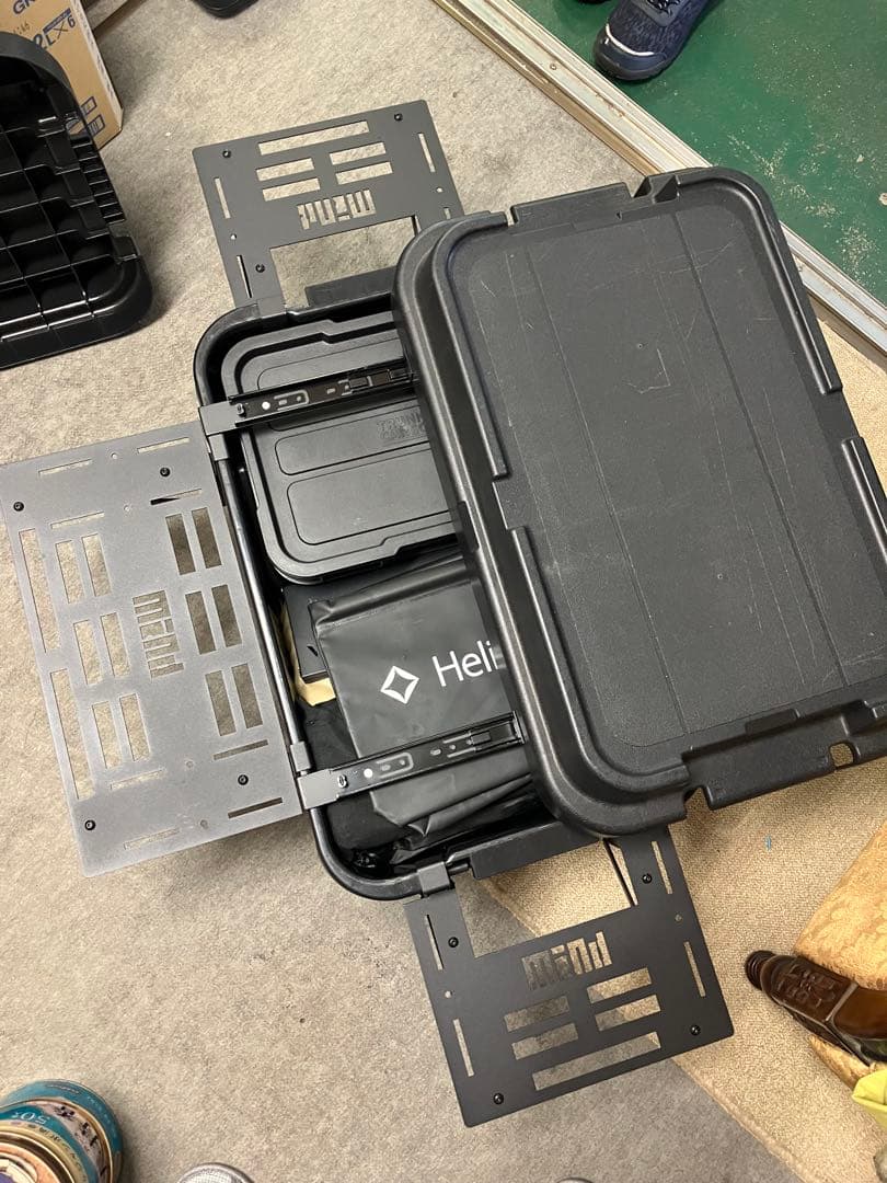 トランクカーゴ サイドテーブル スライドレール フルセット お得セット　室内使用