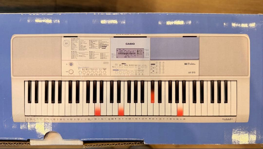 ✳️美品✳️CASIO Casiotone LK-515 光ナビゲーションキーボード