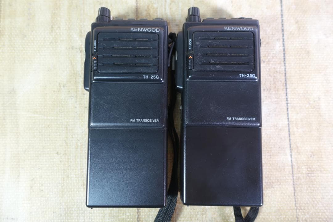 2台セット KENWOOD トランシーバー TH-25G ハンディトランシーバー