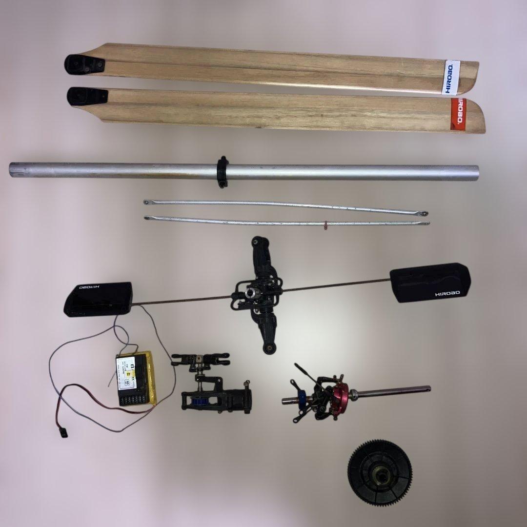 【新品部品付き】部品取り用 ヒロボー HIROBO シャトルZ