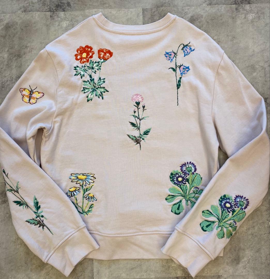 【最終お値下げ】ステラマッカートニー フラワーエンブロイダリー スウェットシャツ