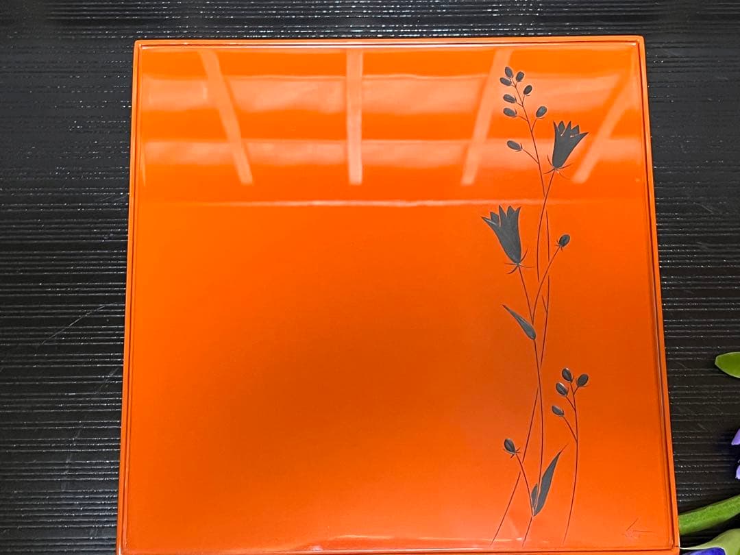 (ト26) 輪島塗 口取 5客 [加治武] 漆工芸 朱塗り 茶道具 お正月 お祝