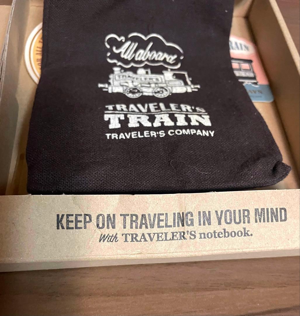 トラベラーズノート　トレイン パスポートサイズ　ノートセット
