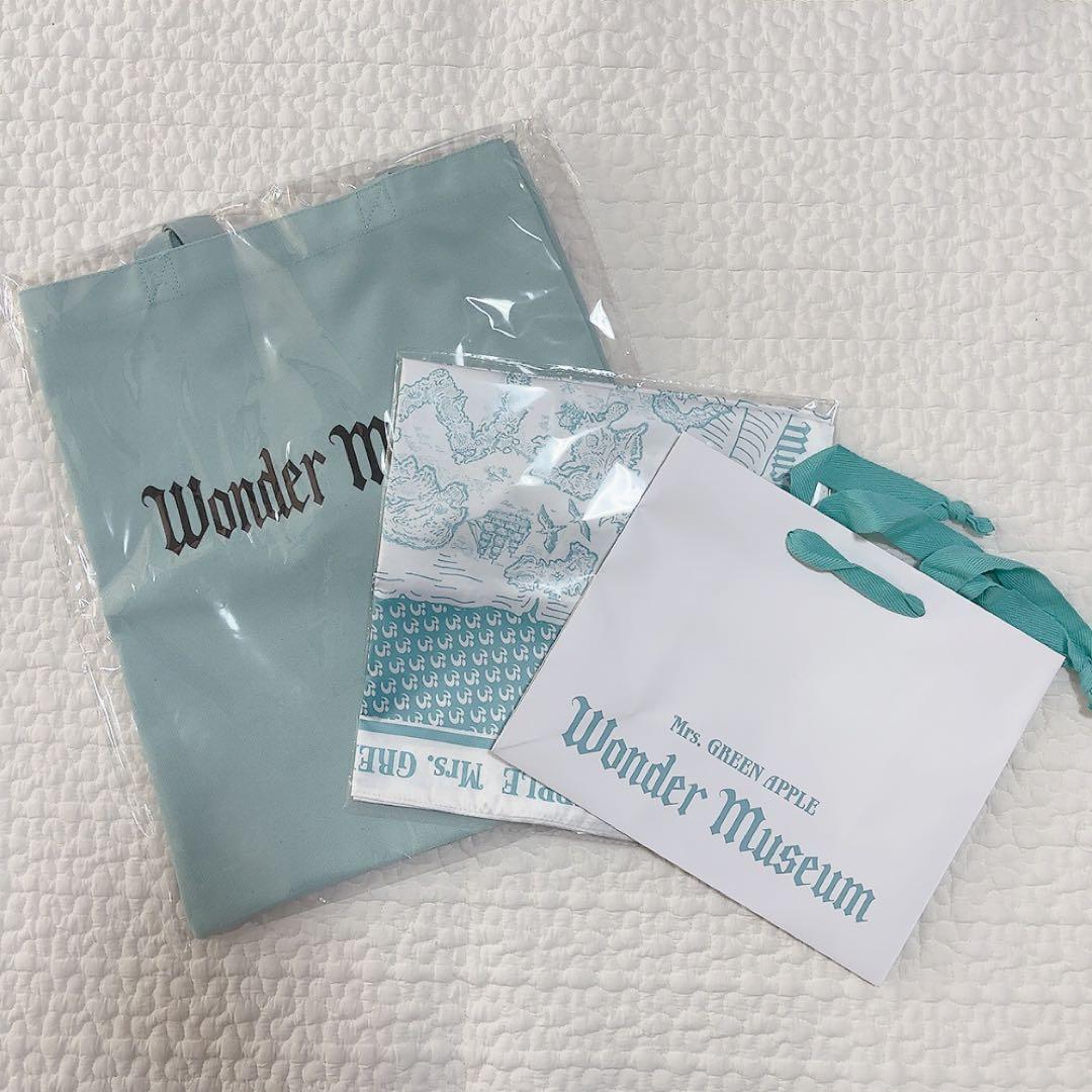 Wonder Museum 東京会場限定トートバッグ スカーフ 紙袋 セット