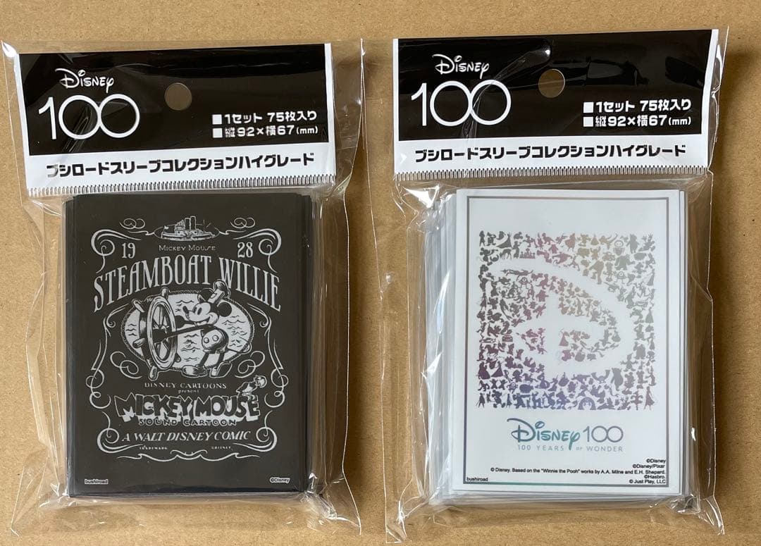 ヴァイスシュヴァルツ　ディズニー100 ＆スリーブ