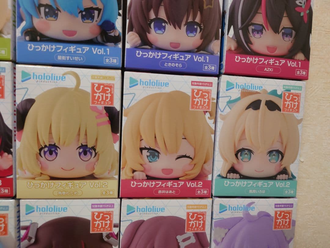 ホロライブ　ひっかけフィギュア　vol 1〜8コンプリートセット