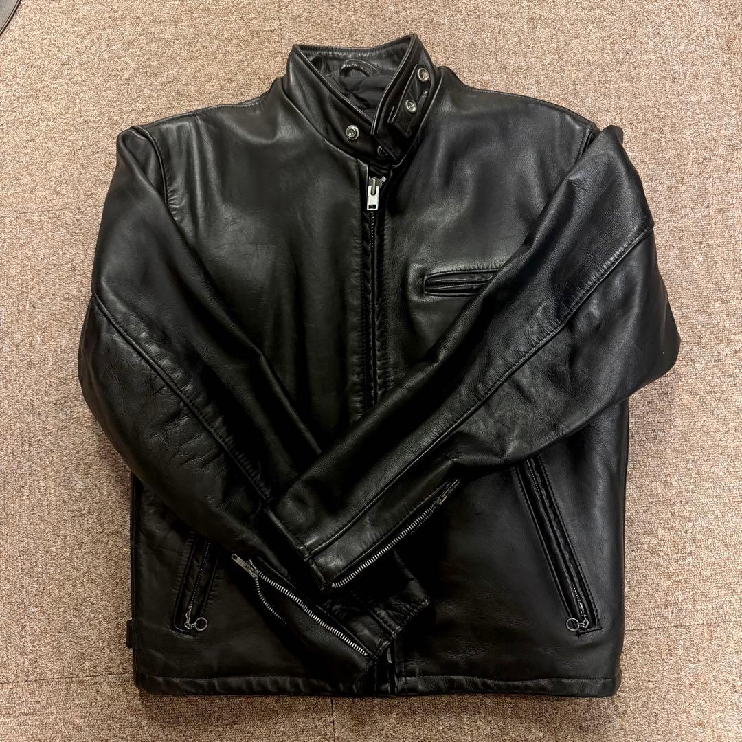 Schott 革ジャン シングル ライダース 40