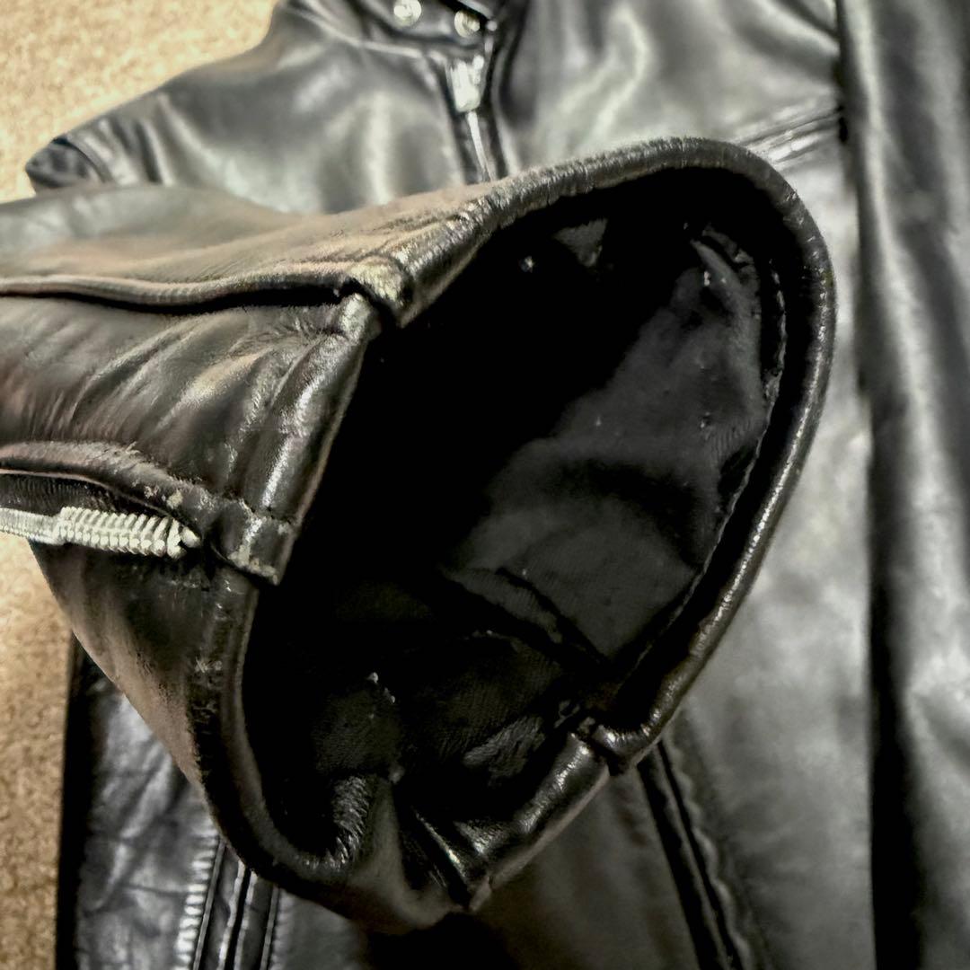 Schott 革ジャン シングル ライダース 40