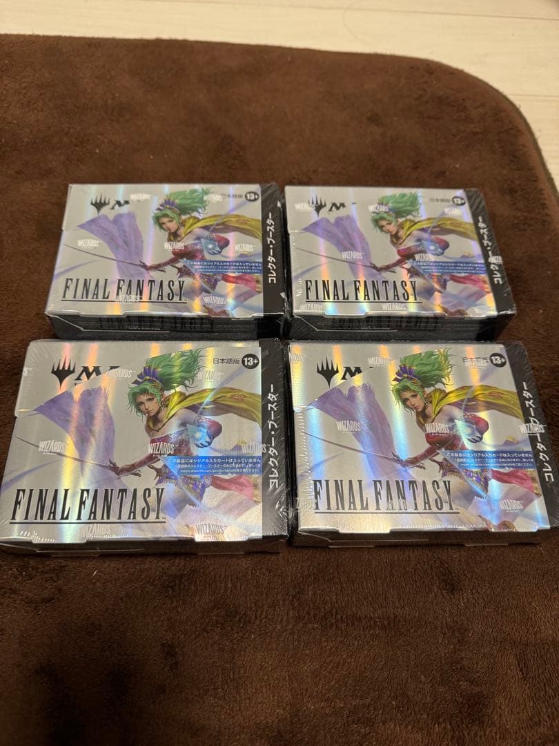 MTG FF コレクターブースター 日本語版 BOX シュリンク付き 4box