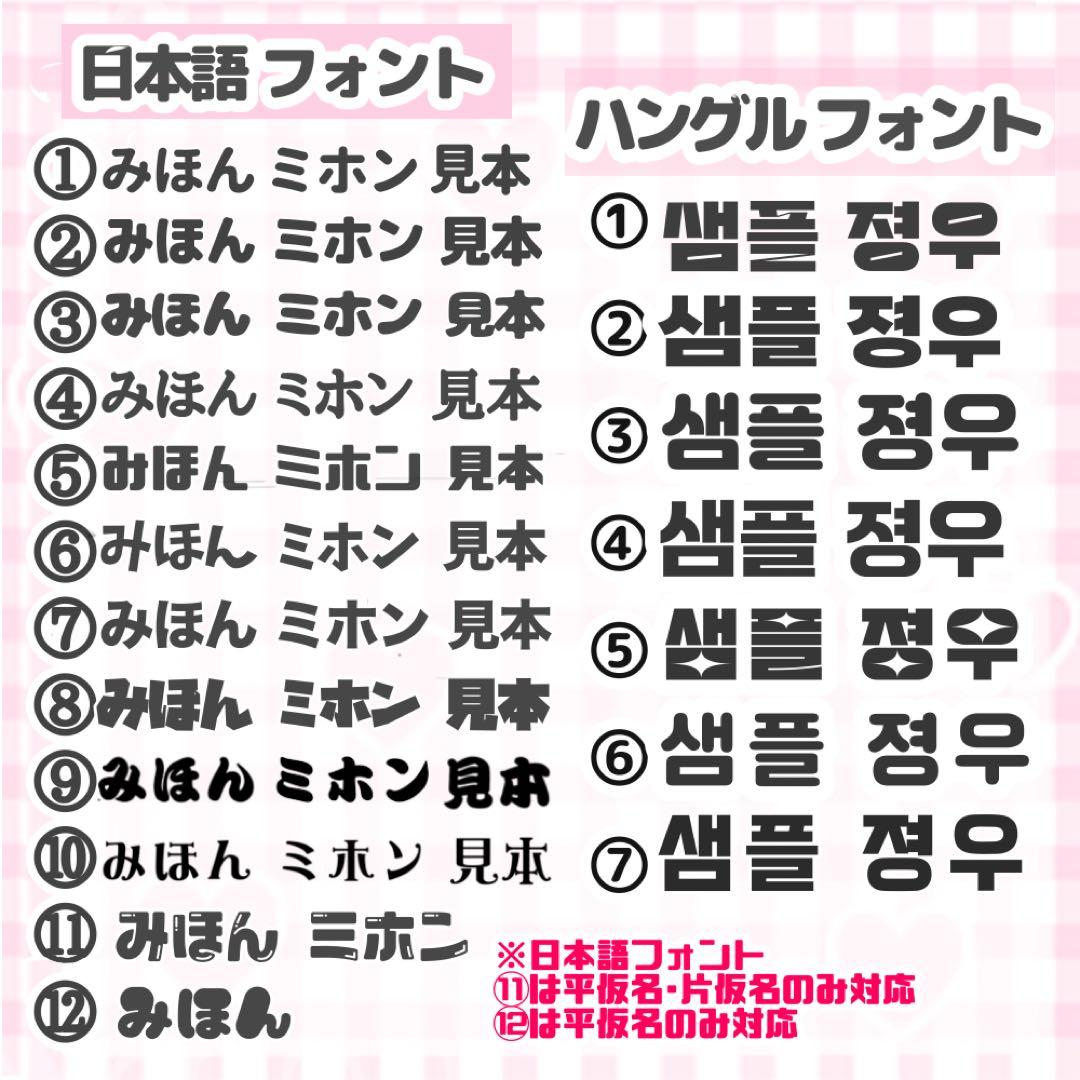 あーちゃん様 うちわ文字 オーダーページ