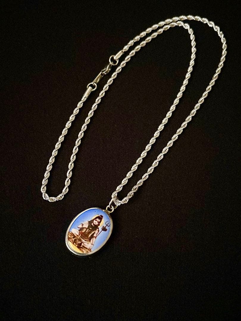 藤井風さん　シヴァ《ブルー》オームペンダント⭐︎おまけつき