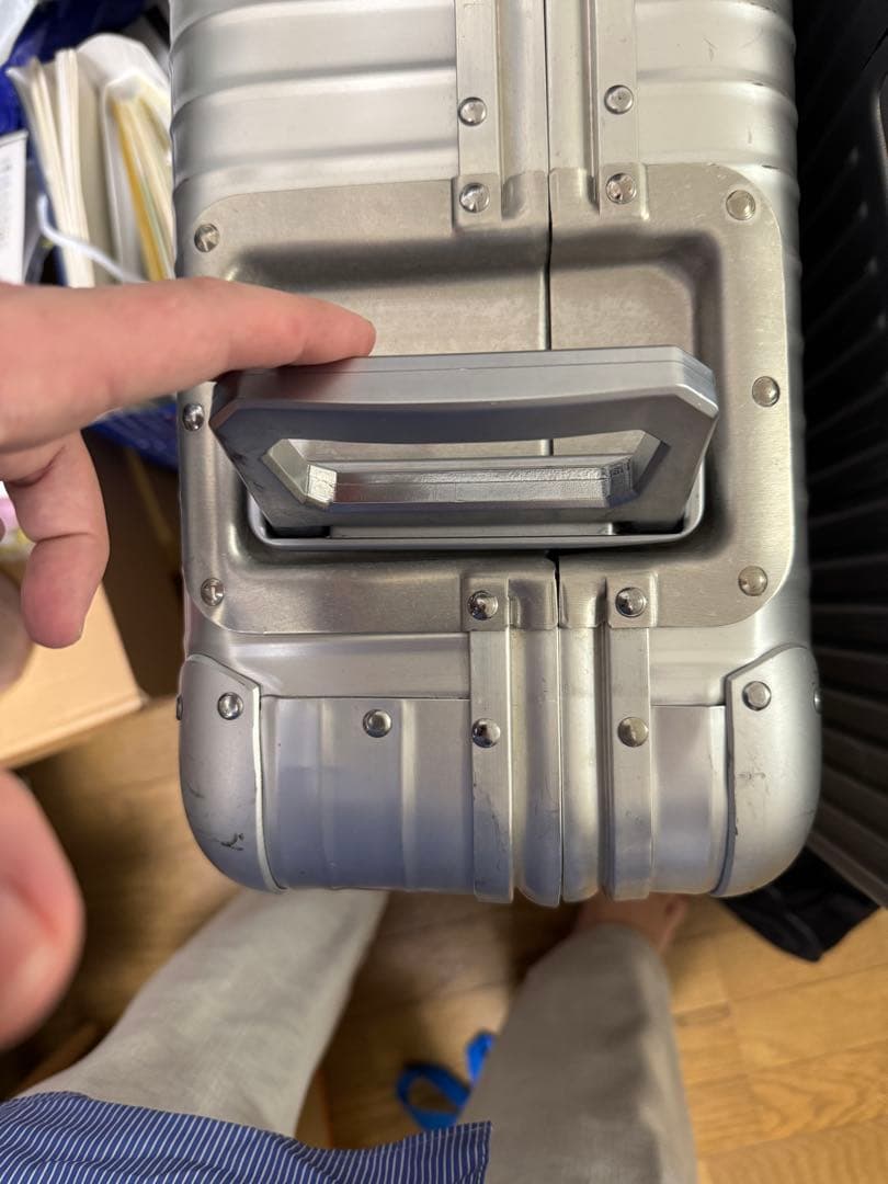 RIMOWA リモワ TOPAS トローリー 2輪 スーツケース プルタブ63L