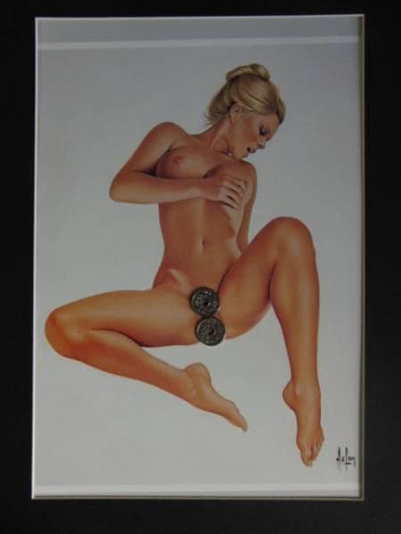 アスラン・グールドン　V　美女、SEXY、フランス有名作家、入手困難・激レア品