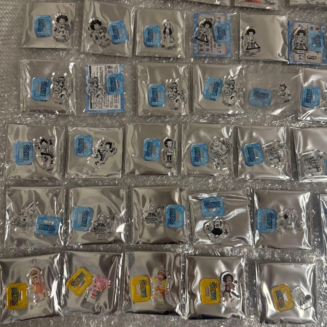 アクリルminiフィギュア　ワンピース　セット