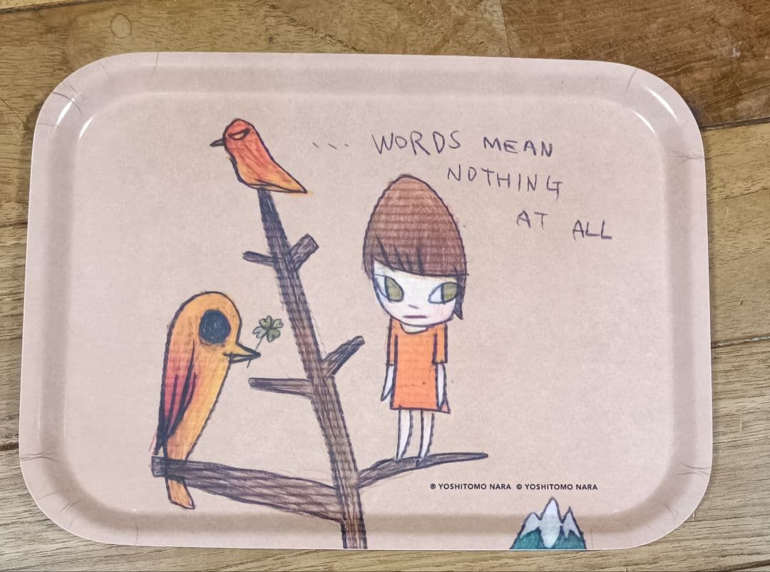 絶版　奈良美智　現代アート　アートトレイ　新品